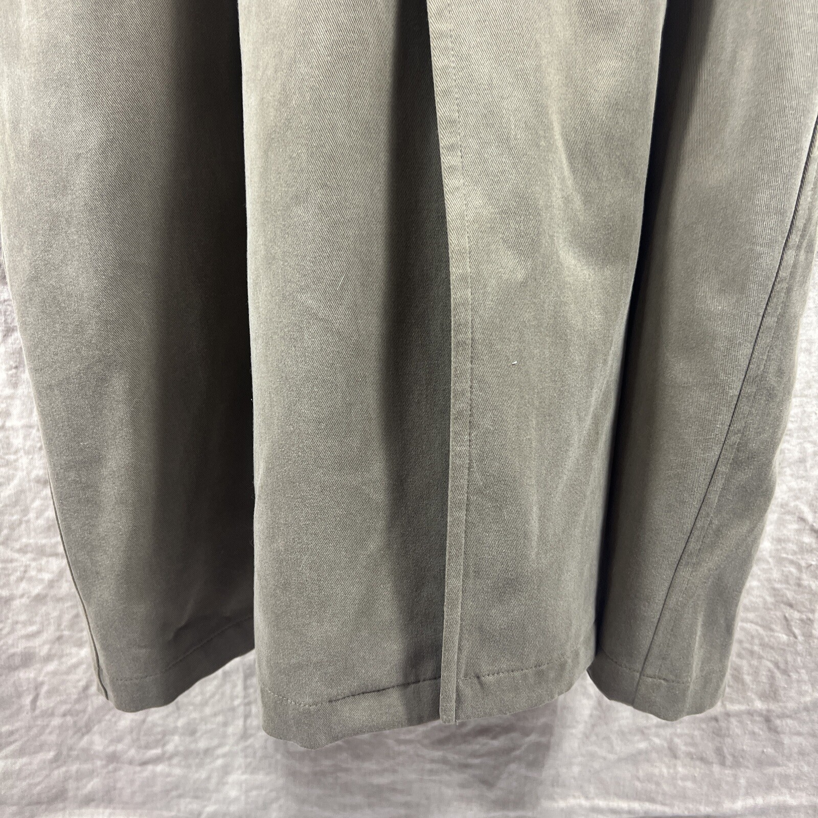 Calvin Klein Brown Full Button Collared Lined Lon… - image 2