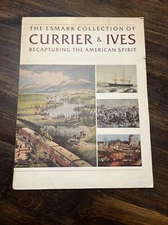 Prints Currier & Ives Lithographs Esmark Collection American Spirit Set /8