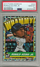 Ronald Acuna Jr. 2019 Panini Donruss Whammy! PSA 10