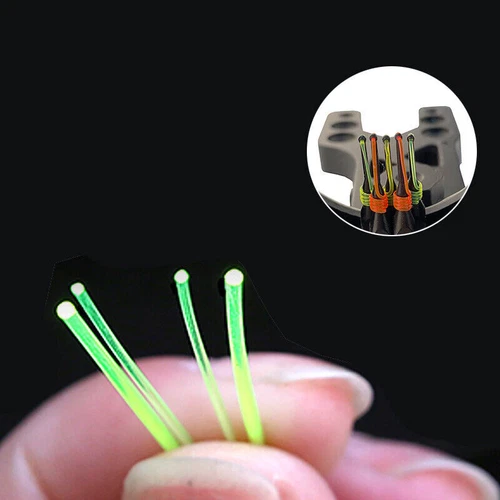 3.2ft Slingshot Fiber Optic Sight Replacement Archery Bow Pin Rod Hunting - Picture 3 of 19