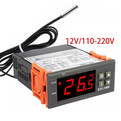 STC-1000 10A 110V-220V All-Purpose Digital LED Temperature Controller Thermostat