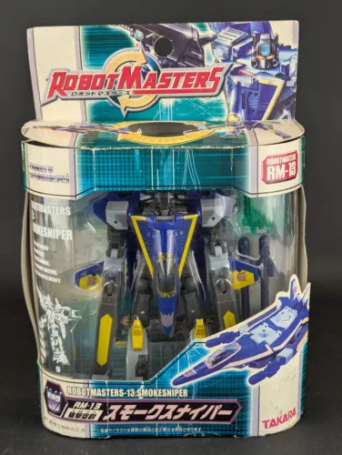 Transformers Robot Masters Smokesniper complete boxed Takara RM-13 G2