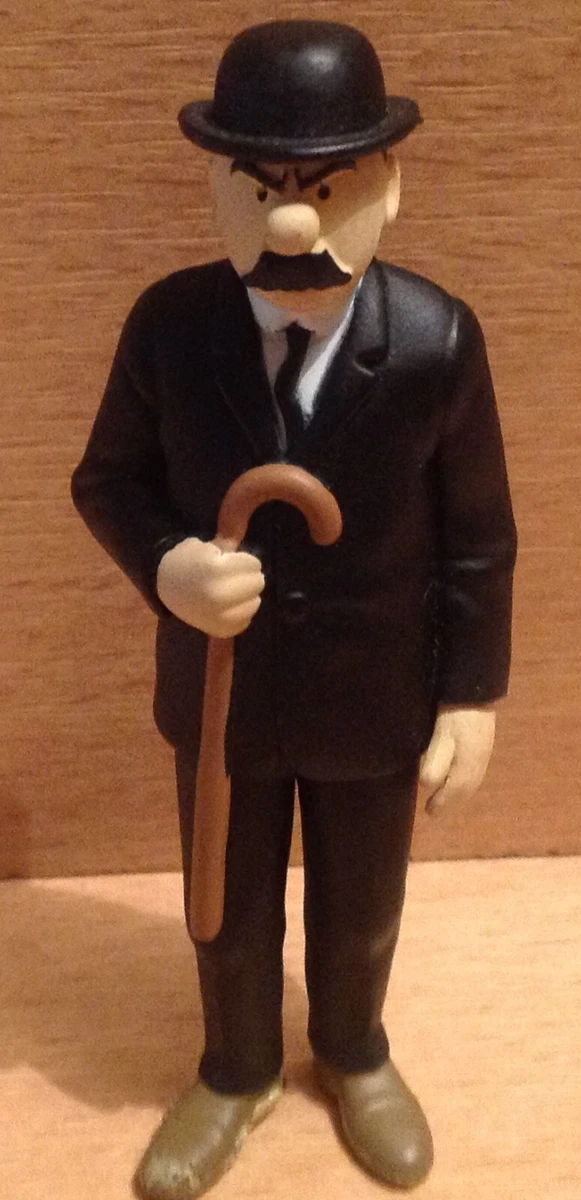 FIGURINE PVC MOULINSART TINTIN KUIFJE HERGE 2011 DUPOND DETECTIVE
