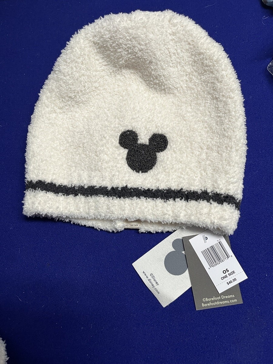DISNEY PARKS BAREFOOT DREAMS MICKEY MOUSE BEANIE HAT ADULT  display picture 1