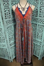 Bohemian Paisley Long Dress #23