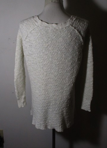 Pull manches longues beige en laine mélangée FREE PEOPLE taille S/P - Photo 5/6