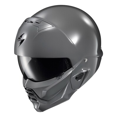 Scorpion EXO Covert 2 Open-Face Helmet Grey Cement XLarge
