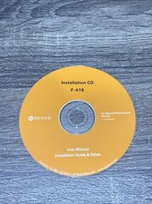 Installation CD F-419 Neovo User Manual Installation Guide  Driver PC  Mac