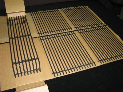 New Replacement Grill Racks, Warming, 4 Bottom Porcelain Coated Steel ...