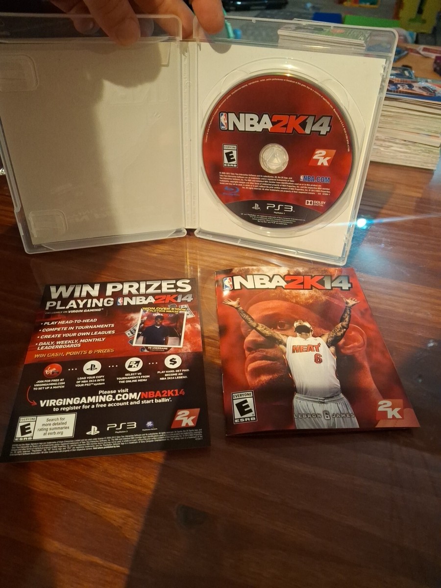 NBA 2K14 - LeBron James - PS3 - NO SCRATCHES, Has Manuel | eBay