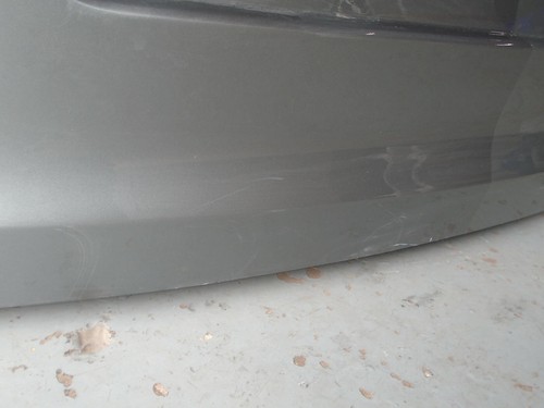 discovery 5 L462 2018 rear tailgate bootlid back door silver Lr080287 for spares - Picture 3 of 10