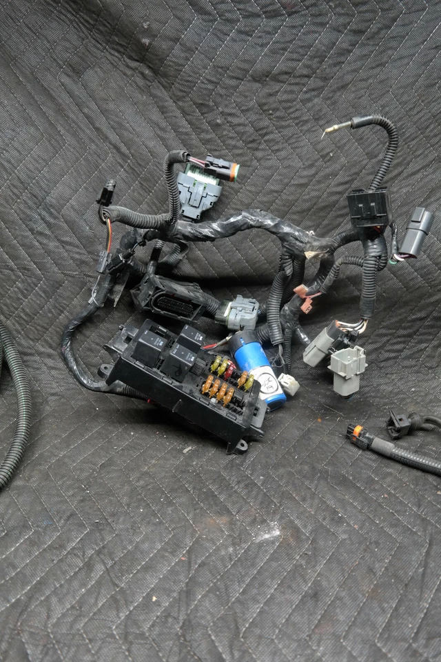 2006 Skidoo MXZ 1000 Mach Z X Summit Highmark X 1000 SDI Main OEM Wiring Harness - Image 3 of 4