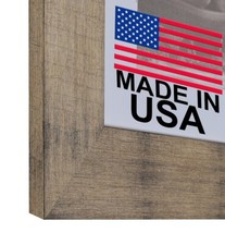 Custom Matted Picture Poster Frame  Mat 3" Silver OldFashioned 1862 16x20 24x36