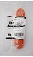 Bind Master Orange Outdoor Extension Cord 3' 16AWG 13A 125V (2 pack)