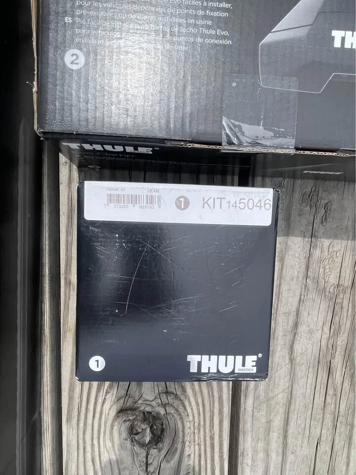 Baca de techo Thule WingBar Evo negra 2017+ Honda CR-V totalmente nueva Foto 3 de 4