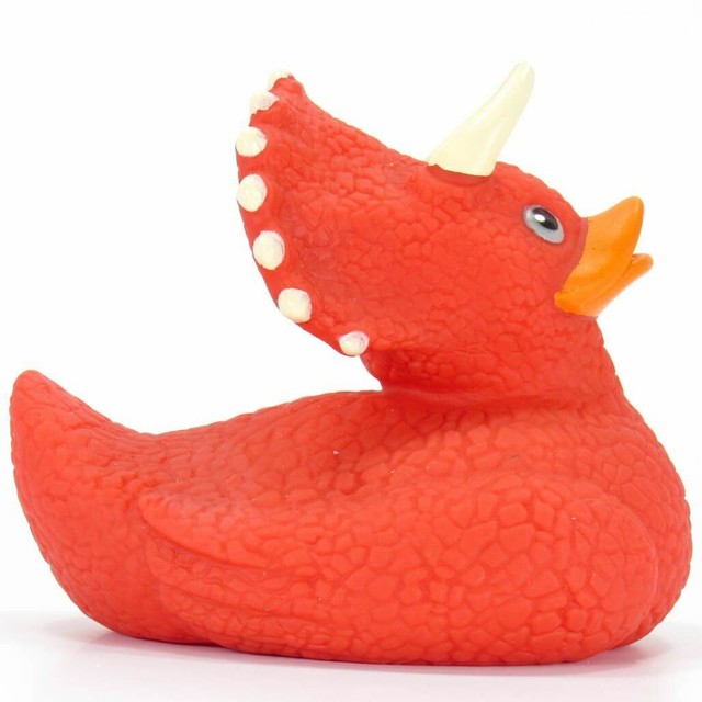 Dinosaur Triceratops Rubber Duck | eBay