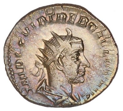 Trebonianus Gallus, 251-253, AR Double Denarius RGS F