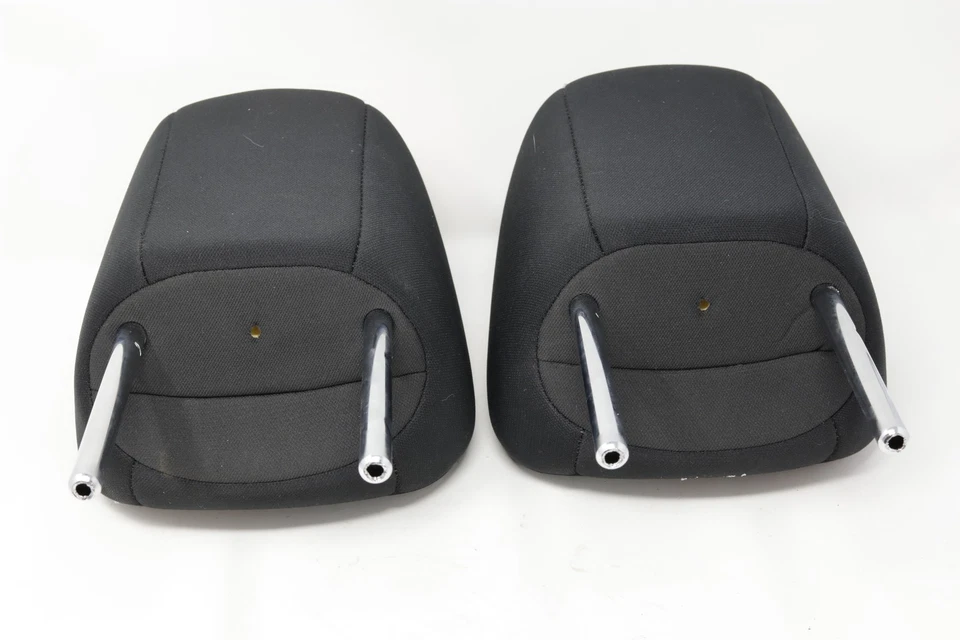 Conjunto de encosto de cabeça traseiro Nissan LEAF 2013-2017 tecido preto fabricante de equipamento original 86430-3NF0E - Imagem 3 de 4