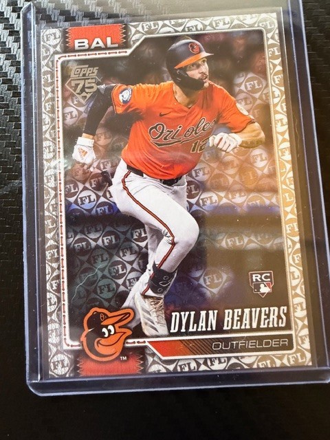 2026 Topps Series 1 Baseball: 339 - Dylan Beavers (RC): Spring Training Foil