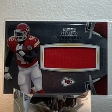 Bowman Sterling Rookie Patch Cyrus Gray Kansas City Chiefs Memorabilia Card. rookie card picture
