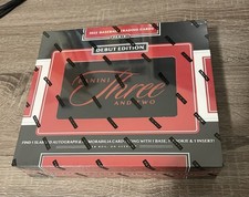 2022 PANINI THREE and TWO BASEBALL HOBBY Box Debut Edition - RARE BOX SEALED