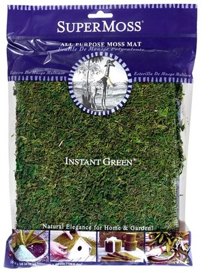 SuperMoss (22420) InstantGreen Moss Mat, Fresh Green, 18 x 16'''' 18'' x 16''