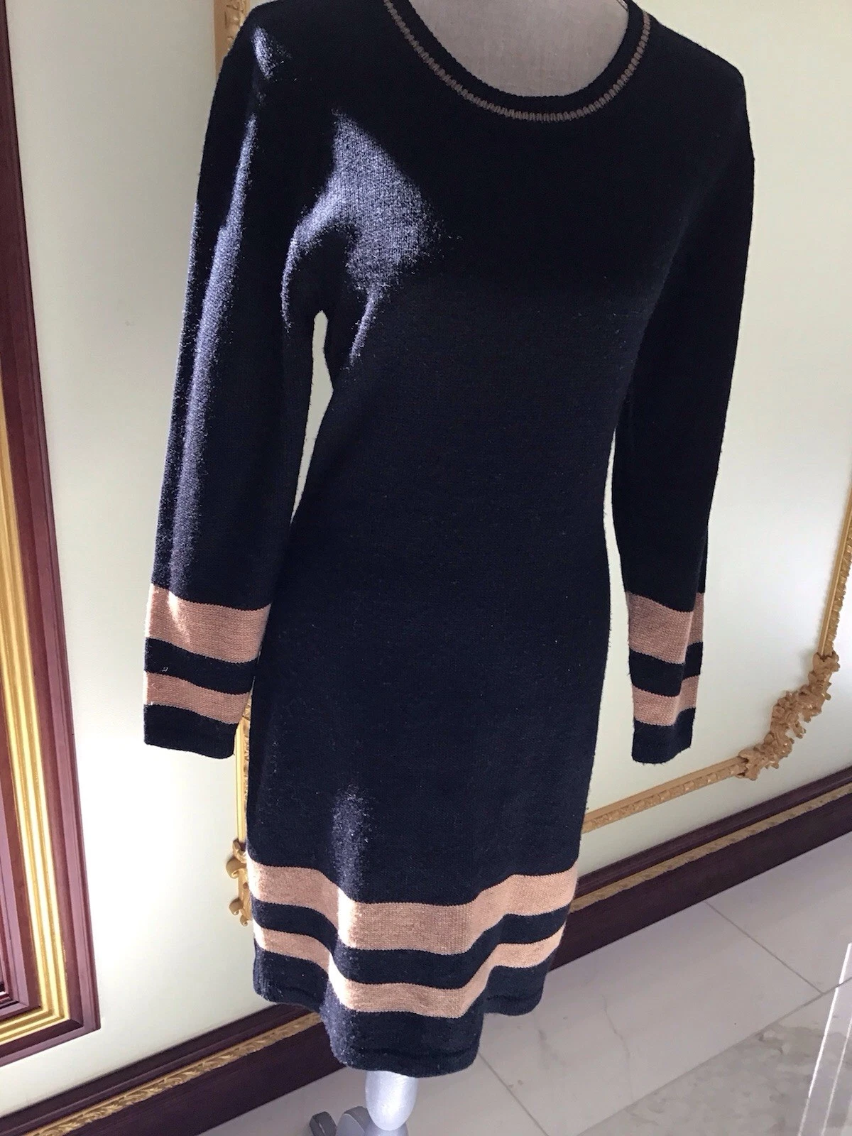 VETEMENTS Abito maglione donna Newport News Easy Style M manica lunga