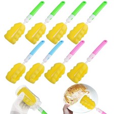 Flaschenb&uuml;rste mit Schwamm 8 St&uuml;ck, 27 cm &ndash; Flaschenreiniger und Sp&uuml;lb&uuml;rste