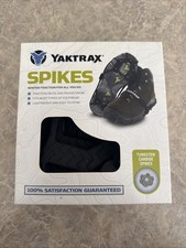 Yaktrax Spikes Footwear Traction for Snow Ice Size Large / XL 1 Pair 08541
