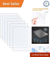 6 Pack Acrylic Sheets 8x10'' - Clear Plexiglass for Crafting Displays