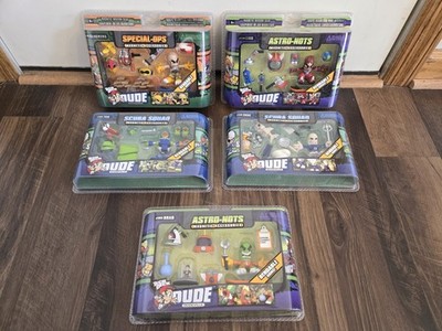 Tech Deck Dude Dudeville Skateboard Sets Lot of 5