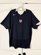 Vintage USMNT USA Nike 2004 Away Soccer Jersey size XL