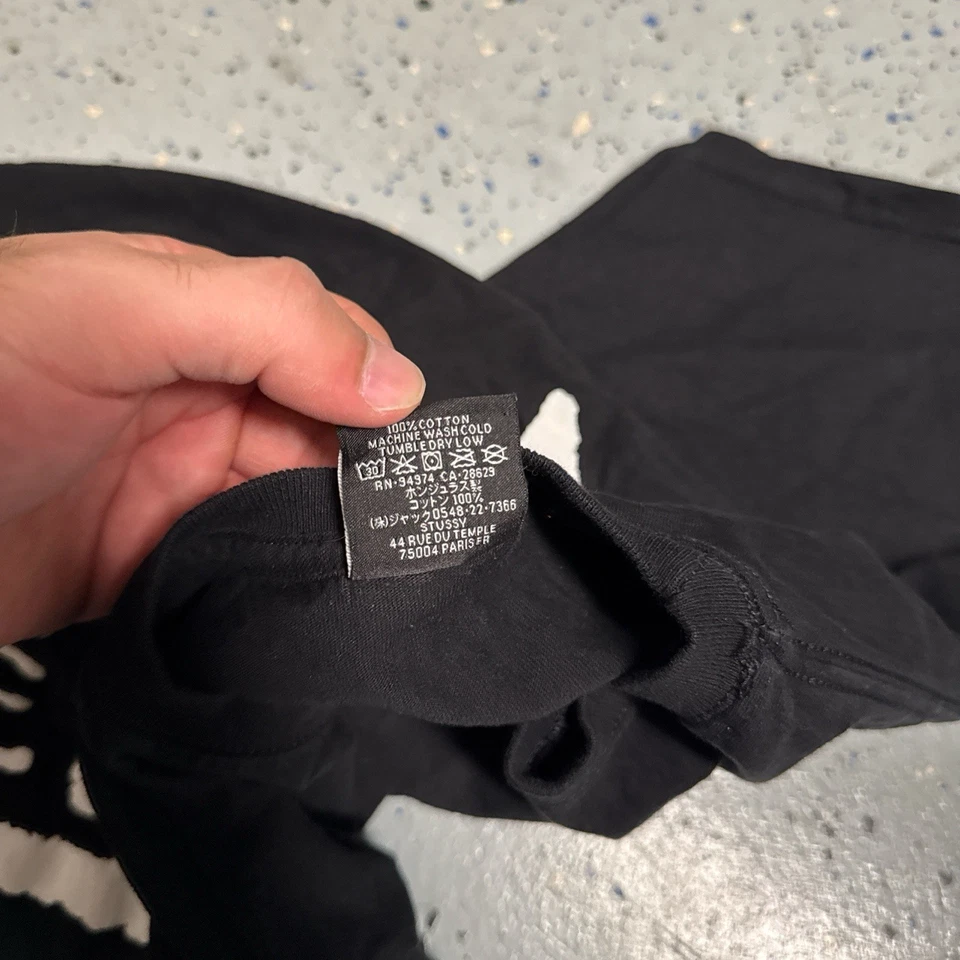 Stussy Honolulu black tee - Image 4 of 4