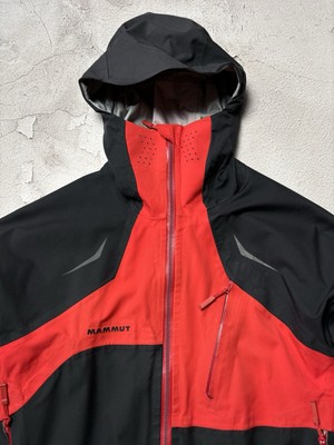 MAMMUT Drytech Jacket Hooded Ski Shell Waterproof Mens Large L