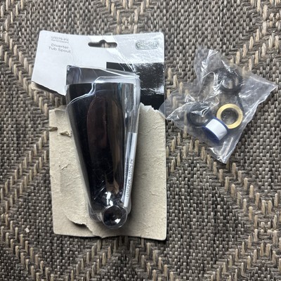 Delta Faucet Shower Tub Diverter Spout Polished Chrome U1075-PK 5-1/4'' Long