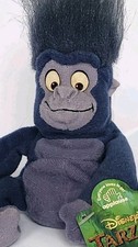 Vintage Disney Tarzan Terk Plush Applause Beanbag Gorilla Monkey w Tags 1999