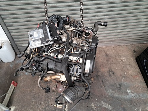 AUDI A4 SALON B8 S LINE 2.0 TDI DIESEL COMPLETE ENGINE CAG CODE CAGA 2008 - 2012 - Picture 2 of 11