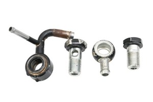 18 Kawasaki Mule PRO-DXT Fuel Over Flow Line Joints KAF1000