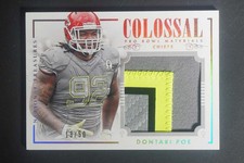 2014 Panini National Treasures Dontari Poe Colossal Pro Bowl Patch /50 DV1032
