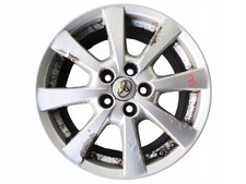 1x Alufelge 17 Zoll 7.0" 5x114.3 45ET Glanz Silber Toyota Avensis Rim Wheel
