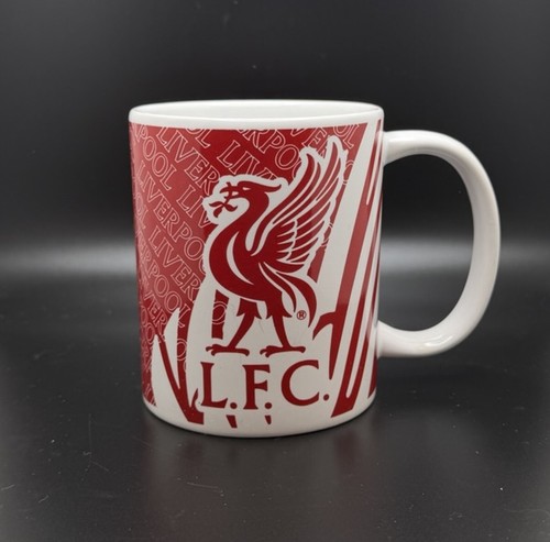 Liverpool FC Coffee Mug Red White Liver Bird Crest 2013 Official LFC Soccer Tea