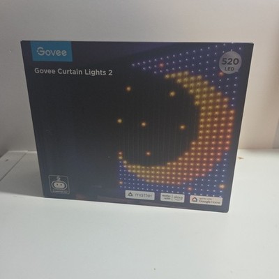 Govee Curtain Lights 2 - 520 LED - Smart LED Curtain Lights Alexa, Matter, home