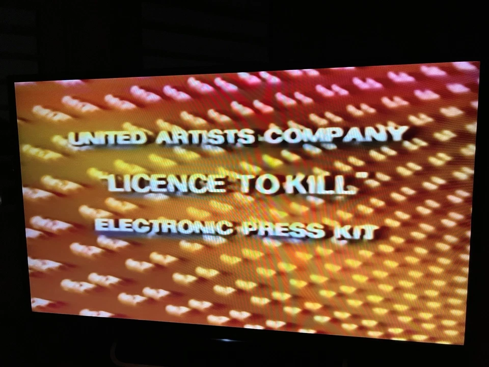 James Bond Licence To Kill & The Living Daylights Electronic Press Kits DVD - Image 2 of 4