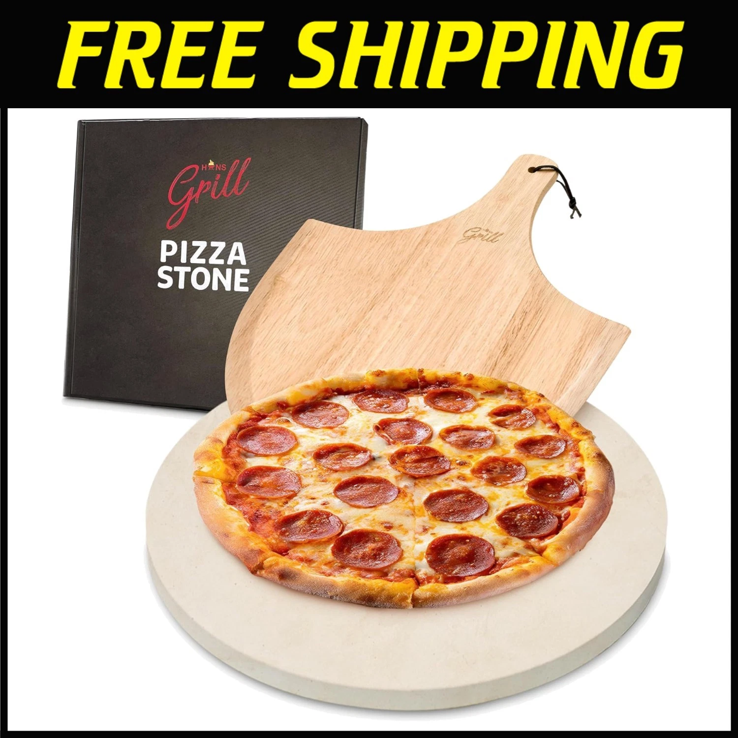 Extra Large 15" Pizza Stone for Oven & Grill*