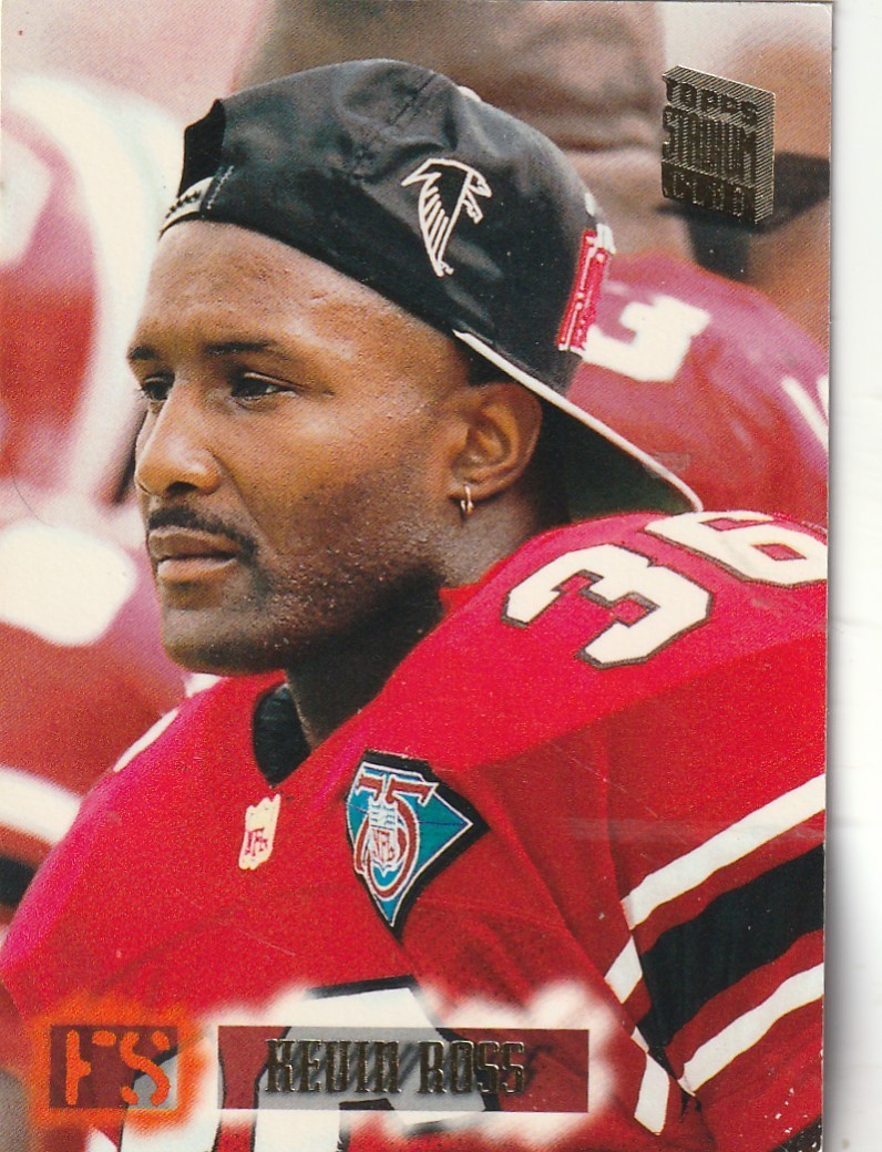 FREE SHIPPING-MINT-1994 Topps Stadium Club Kevin Ross Atlanta Falcons #354