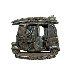 Tuk-Tuk in Sri Lanka Tourist Souvenir Gift 3D Resin Refrigerator Fridge 