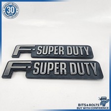 92-96 Ford F Superduty Super Duty Truck Fender Emblem Oem 1992-1996
