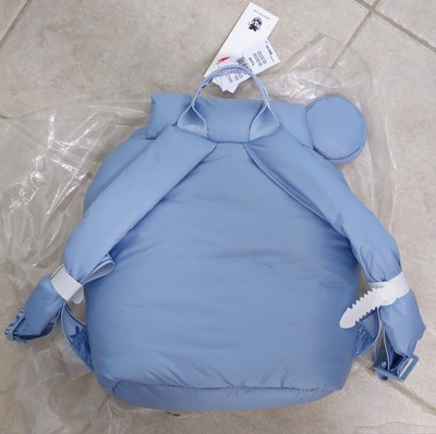 NWT Wildfox Blue Parachute Nylon Sling Backpack Bag with Crossbody Strap WILDFOX Light Blue Sling Backpack Bag Crossbody Strap for  main image 3