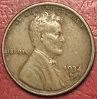 1934-D Lincoln Wheat Cent. Free Shipping