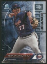 2018 Bowman Chrome Hashtag Bowman Trending Refractors #-FR Fernando Romero 118